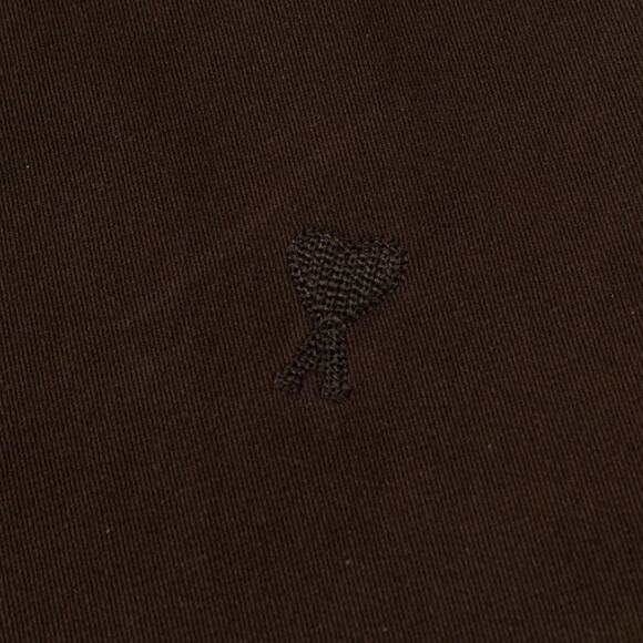 Ami Paris Brown Long Sleeve Shirt - Picture 3 of 4